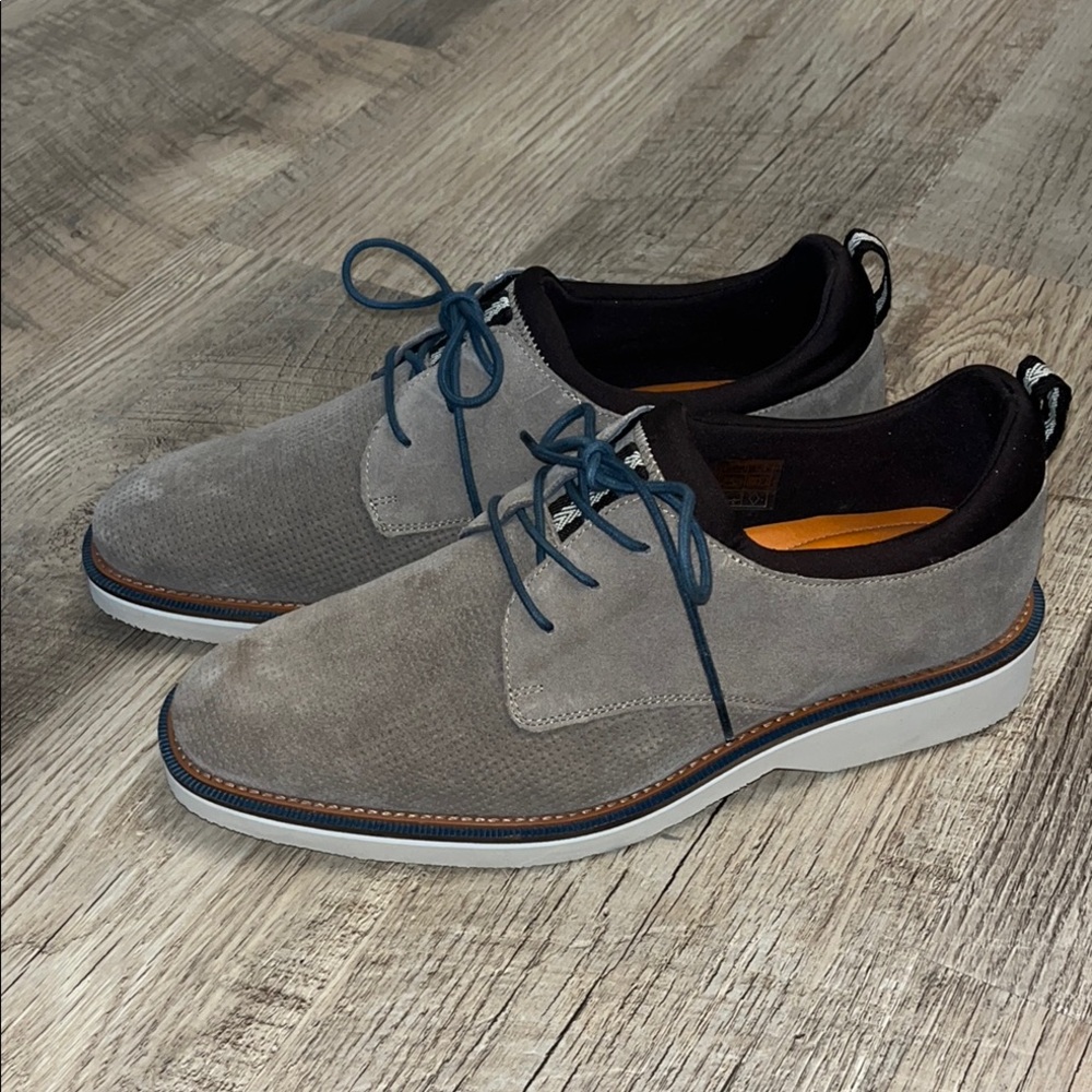 Thomas & Vine‎ Gray Suede Men's Shoes